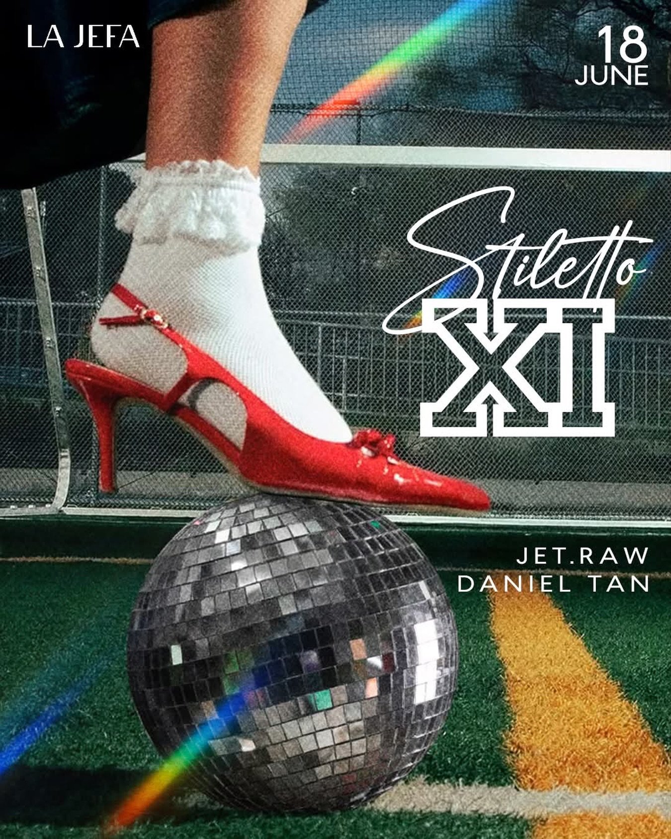 Bacolod Nightlife event Stiletto XI at La Jefa featuring DJs Jet.Raw and Daniel Tan on June 18, 2026.
