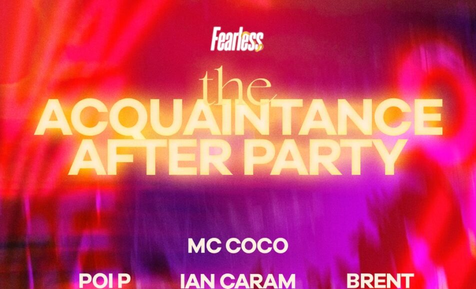 The Acquaintance After Party Bacolod at ACES Bar and Lounge featuring DJ Ian Caram Poi Pequiz Brent Miraflores and MC Coco Linie