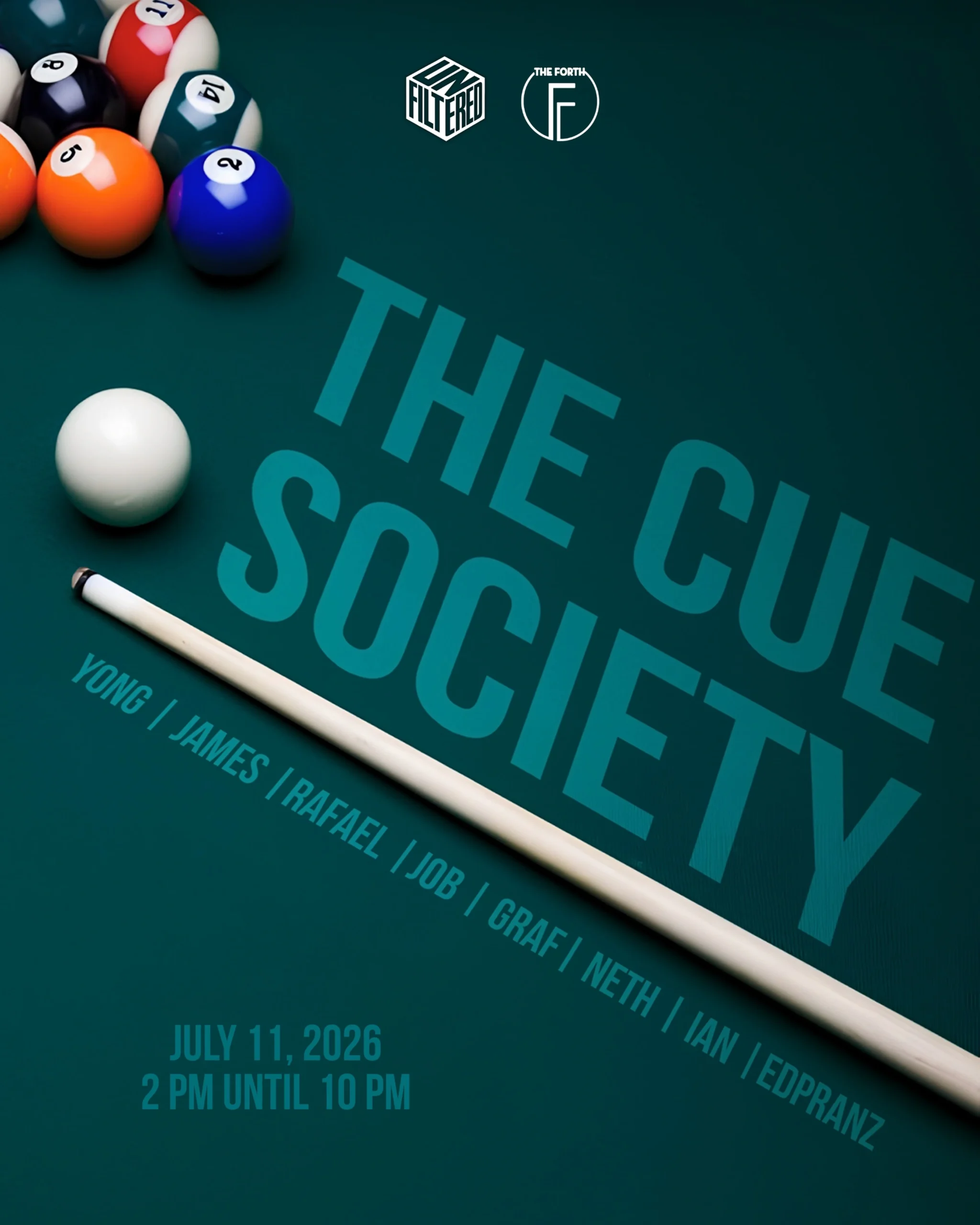The Cue Society Bacolod event at The Forth on July 11, 2026