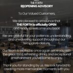 The Forth Bacolod reopening advisory on B.S. Aquino Drive