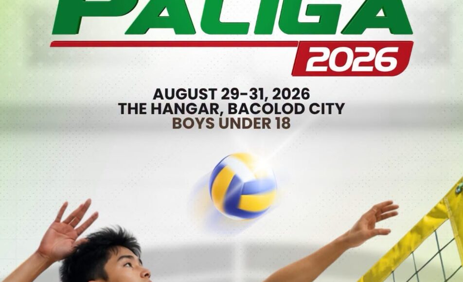 Radyo Pilipino Pa-Liga Bacolod 2026 Boys U18 volleyball tournament at The Hangar Bacolod City