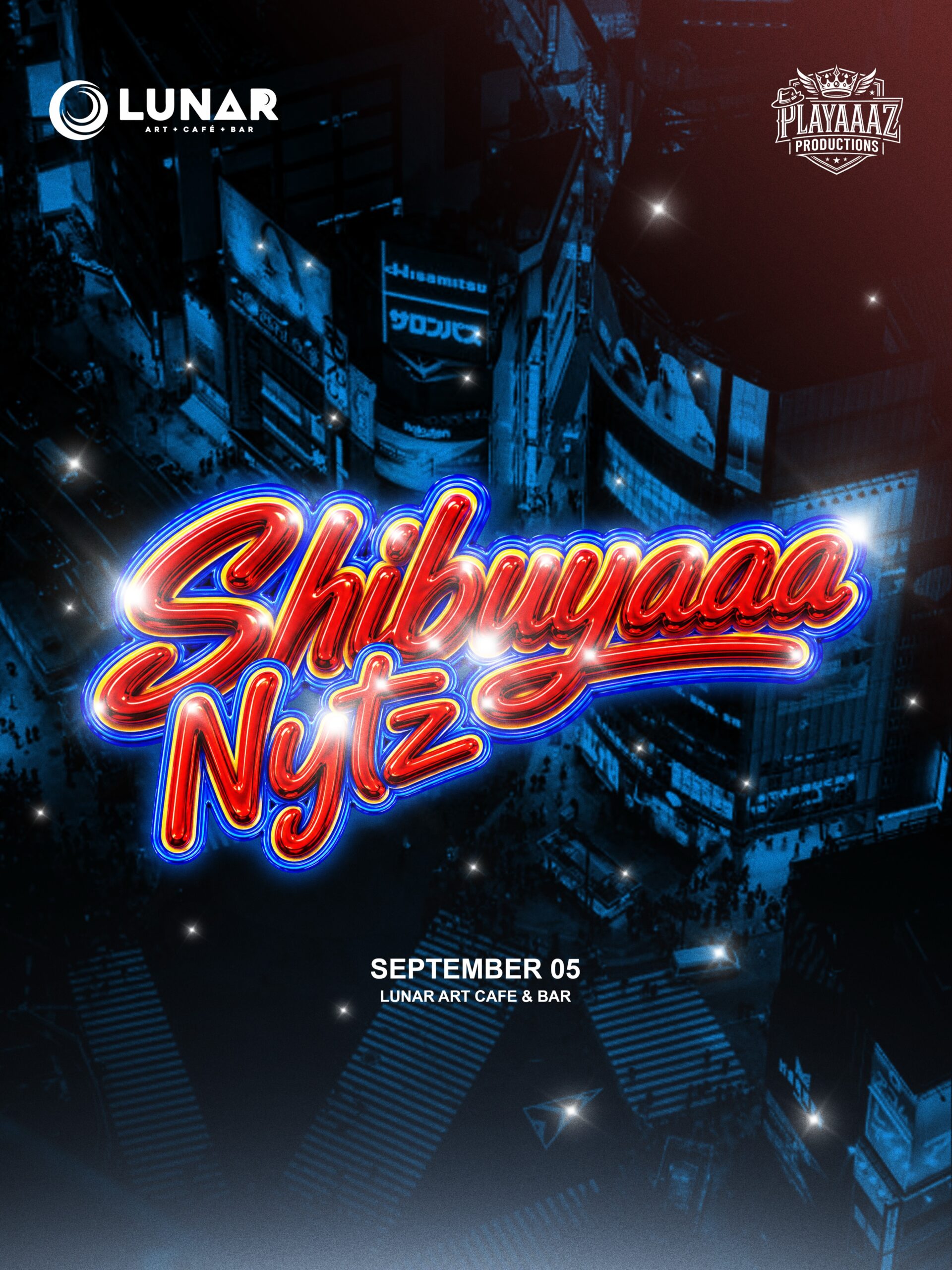 Shibuyaaa Nytz Bacolod event at Lunar on September 5 2026 inspired by JDM and Japanese street culture