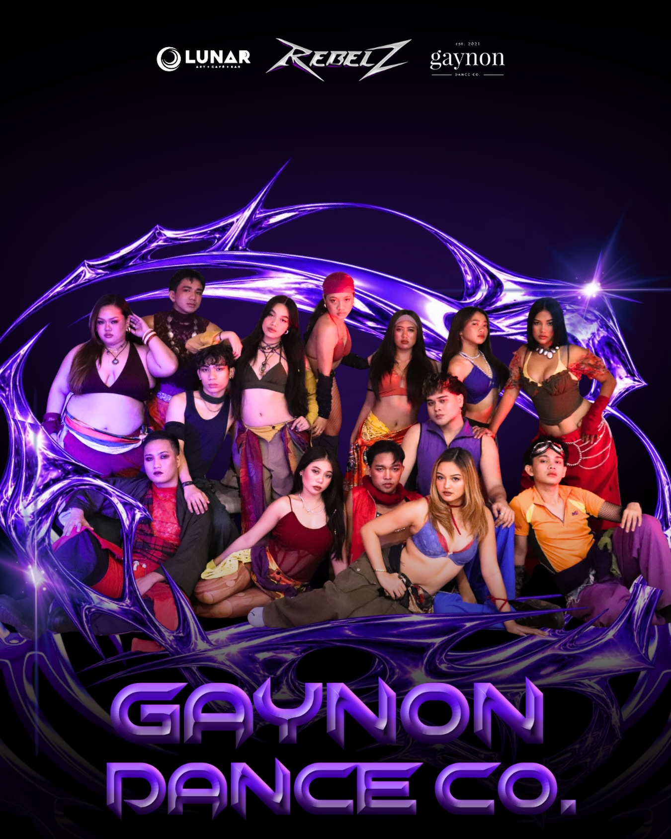 REBELZ Bacolod at Lunar on October 9 2026 featuring Gaynon Dance Co