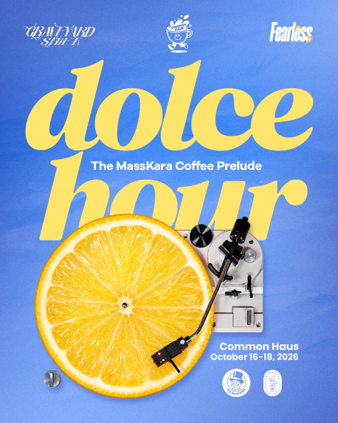 Dolce Hour Bacolod MassKara Coffee Prelude at Common Haus October 16 to 18 2026